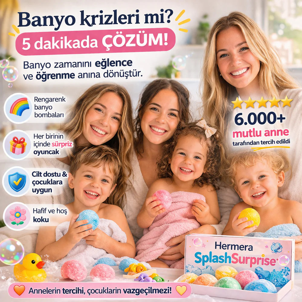 Sürpriz Banyo Topu™ (12 farklı oyuncak) 1 ALANA 1 BEDAVA