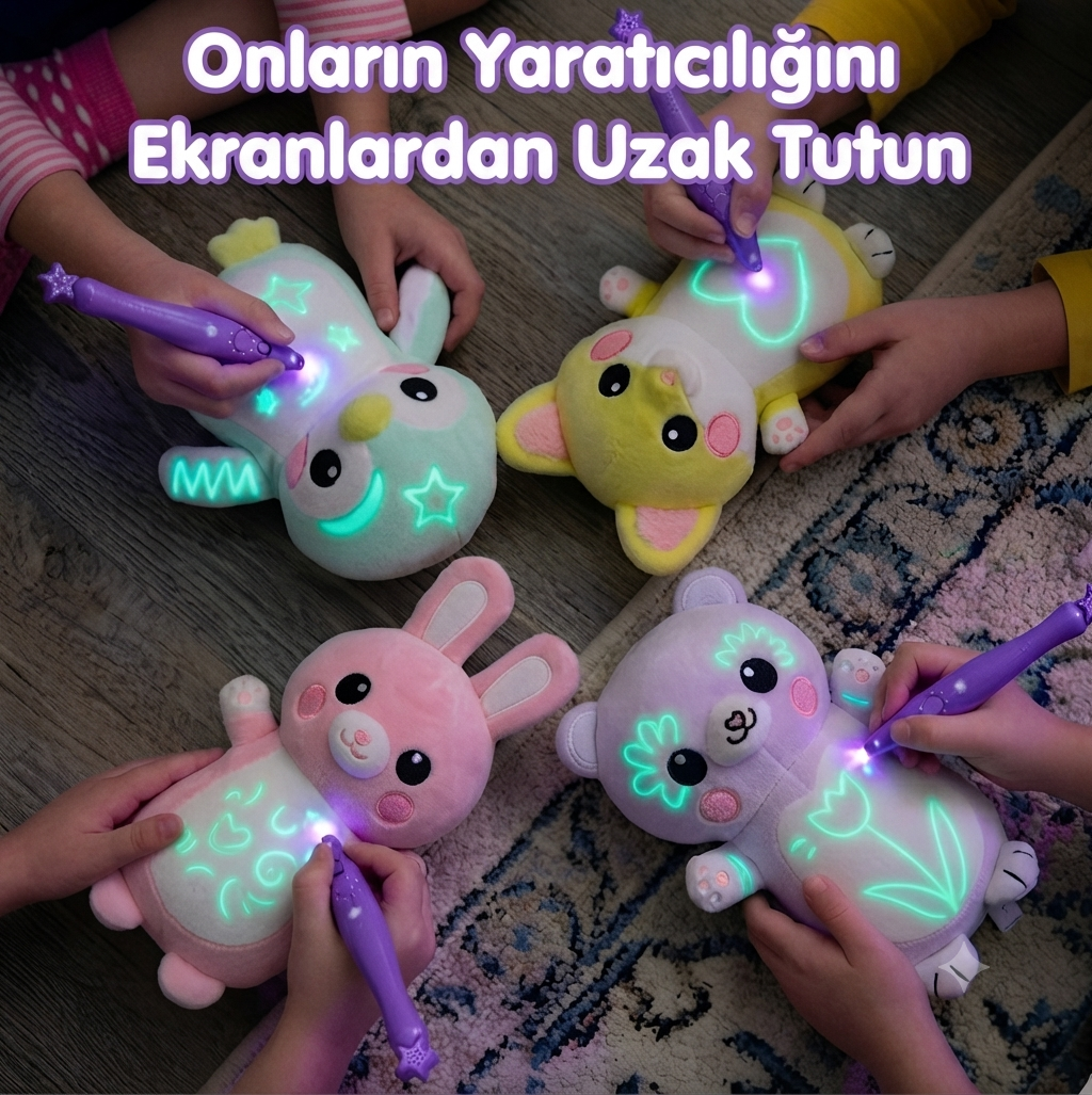 Yaratıcı Parıltılı Peluş Oyuncak
